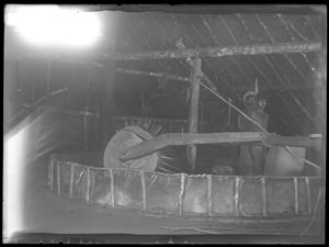 A Paraguayan tea leaf grinding mill.