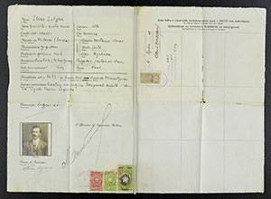 Stevo Seljan's passport